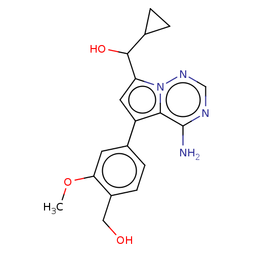 Chemical structure of BindingDB Monomer ID 160312