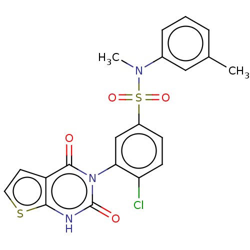 Chemical structure of BindingDB Monomer ID 160320