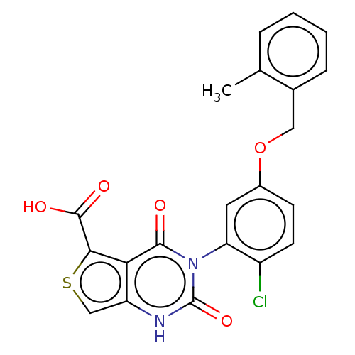 Chemical structure of BindingDB Monomer ID 160322