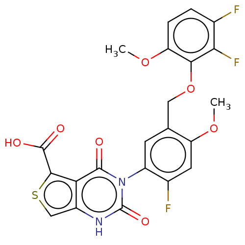 Chemical structure of BindingDB Monomer ID 160331