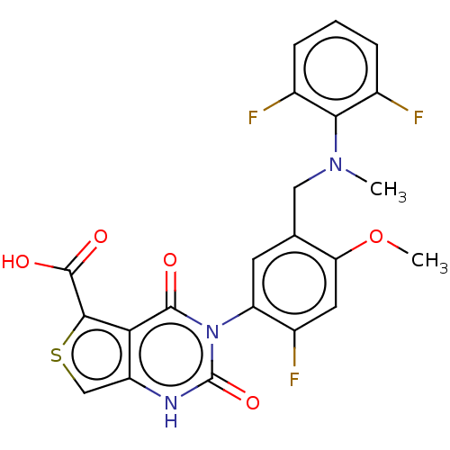 Chemical structure of BindingDB Monomer ID 160332