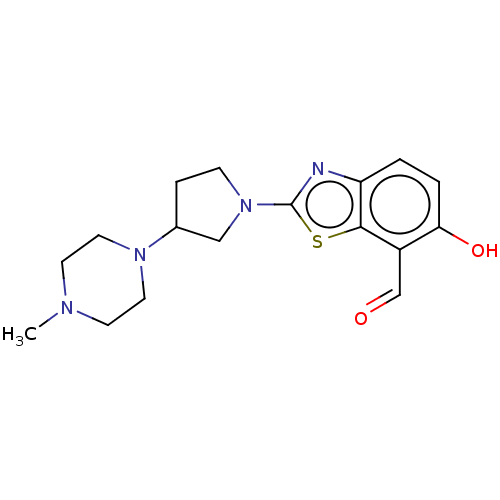 Chemical structure of BindingDB Monomer ID 160386
