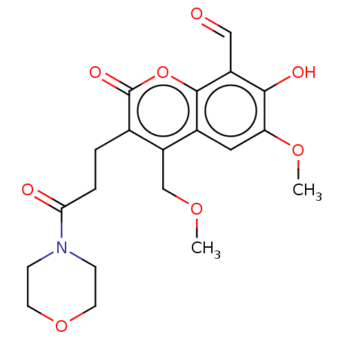 Chemical structure of BindingDB Monomer ID 160427