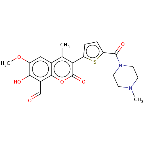Chemical structure of BindingDB Monomer ID 160429