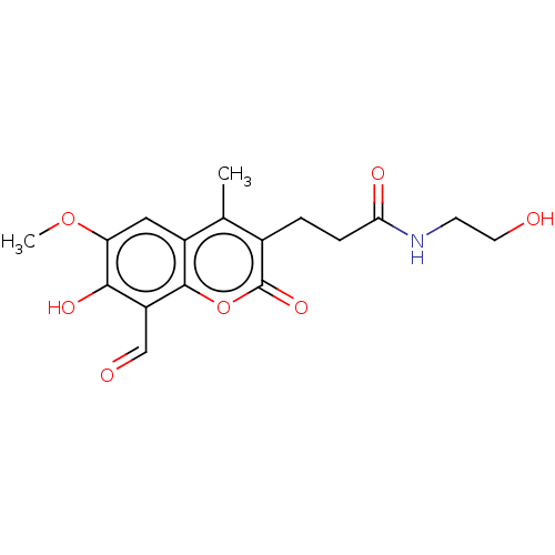 Chemical structure of BindingDB Monomer ID 160433