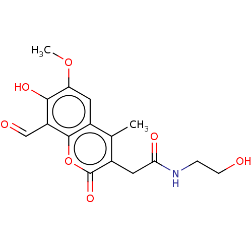 Chemical structure of BindingDB Monomer ID 160434