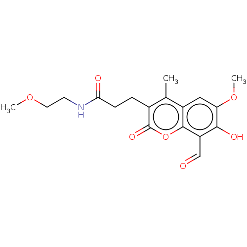 Chemical structure of BindingDB Monomer ID 160449