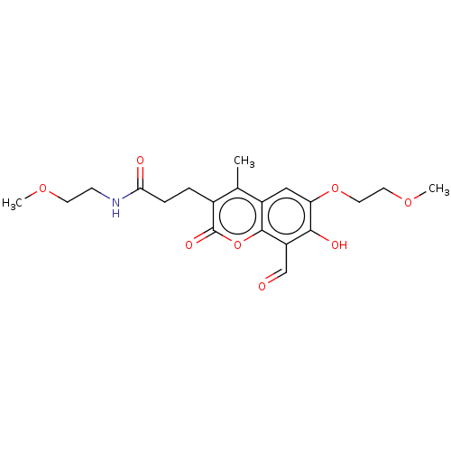 Chemical structure of BindingDB Monomer ID 160460