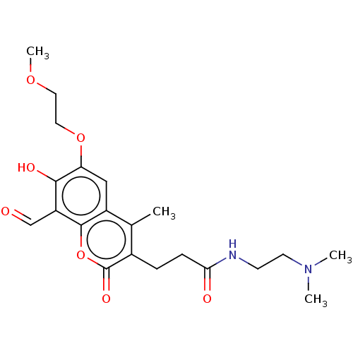 Chemical structure of BindingDB Monomer ID 160461