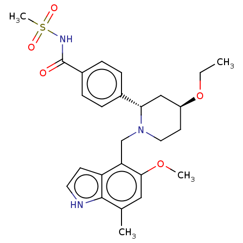 Chemical structure of BindingDB Monomer ID 160500
