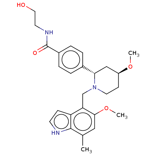 Chemical structure of BindingDB Monomer ID 160504