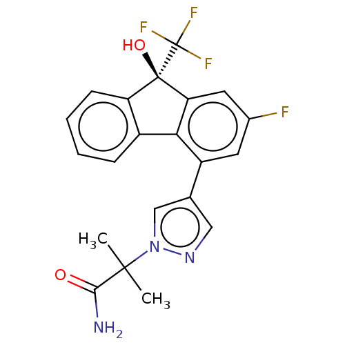 Chemical structure of BindingDB Monomer ID 160541