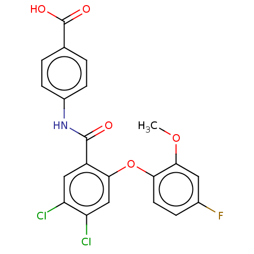 Chemical structure of BindingDB Monomer ID 160947