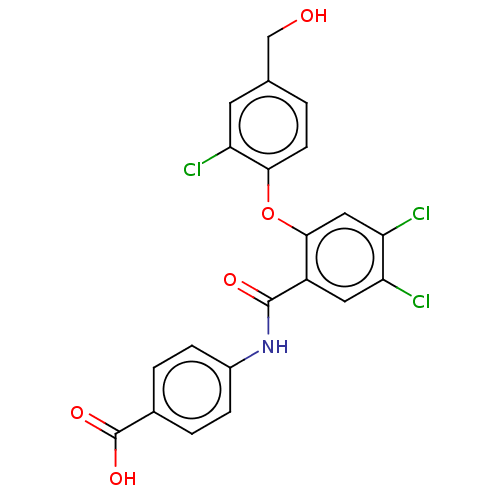 Chemical structure of BindingDB Monomer ID 160960