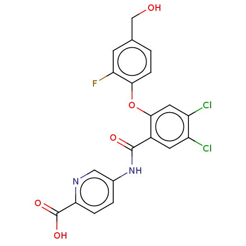 Chemical structure of BindingDB Monomer ID 160969
