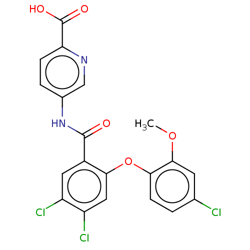 Chemical structure of BindingDB Monomer ID 160971