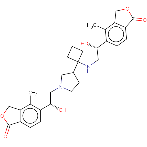 Chemical structure of BindingDB Monomer ID 161032