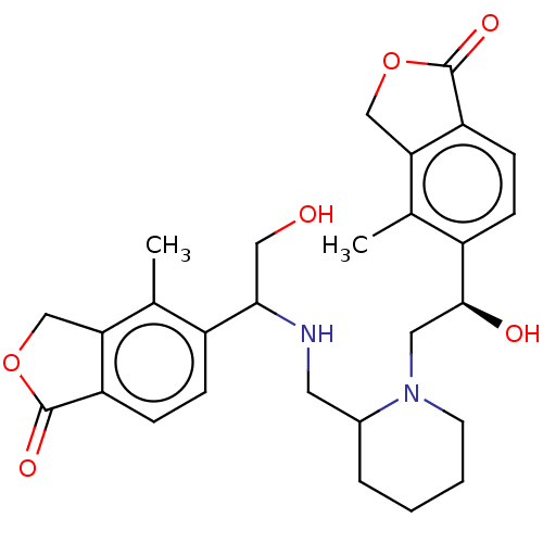 Chemical structure of BindingDB Monomer ID 161035