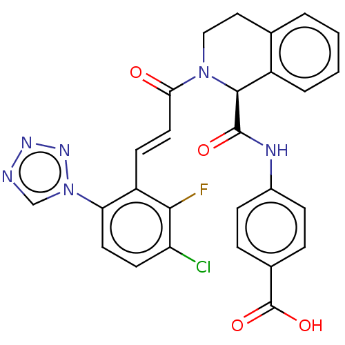 Chemical structure of BindingDB Monomer ID 161055