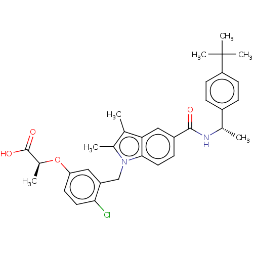 Chemical structure of BindingDB Monomer ID 161156