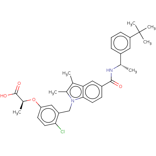 Chemical structure of BindingDB Monomer ID 161157