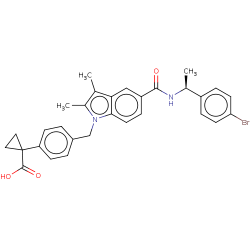 Chemical structure of BindingDB Monomer ID 161182