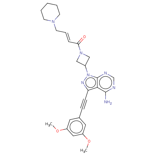 Chemical structure of BindingDB Monomer ID 161407