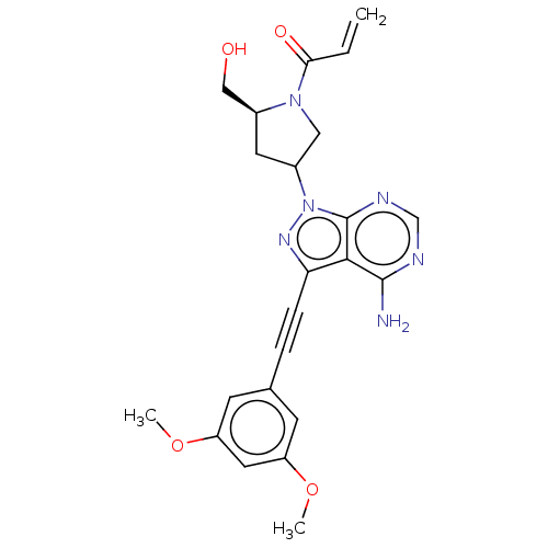 Chemical structure of BindingDB Monomer ID 161415