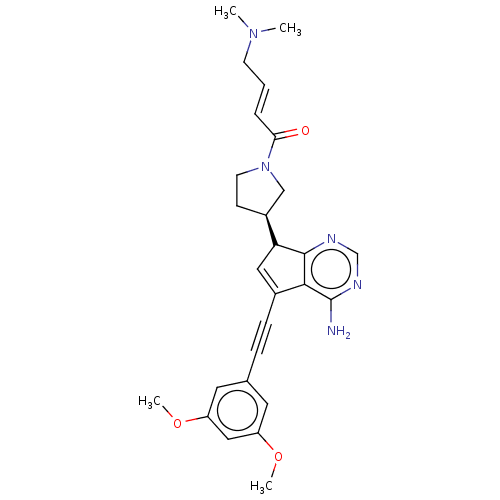 Chemical structure of BindingDB Monomer ID 161425