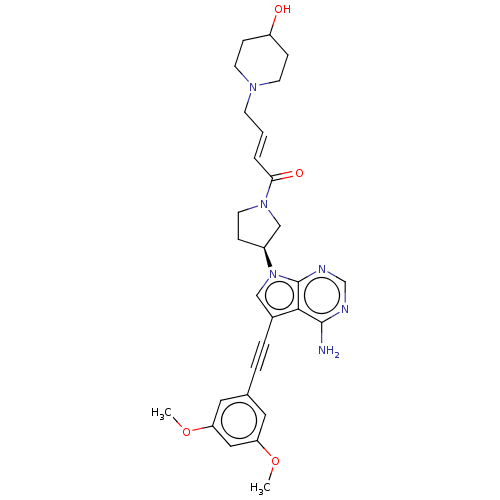 Chemical structure of BindingDB Monomer ID 161429