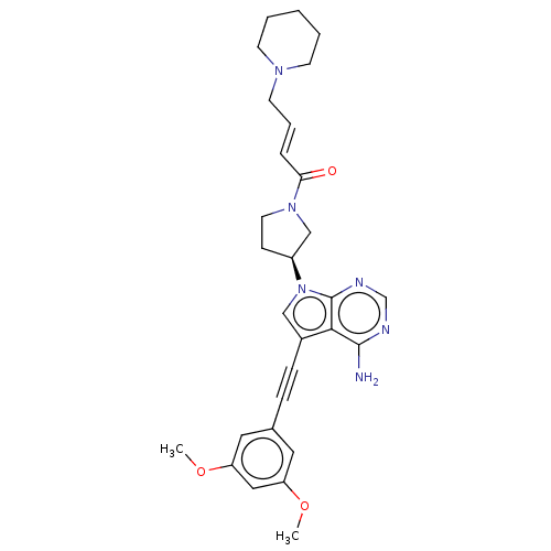 Chemical structure of BindingDB Monomer ID 161437