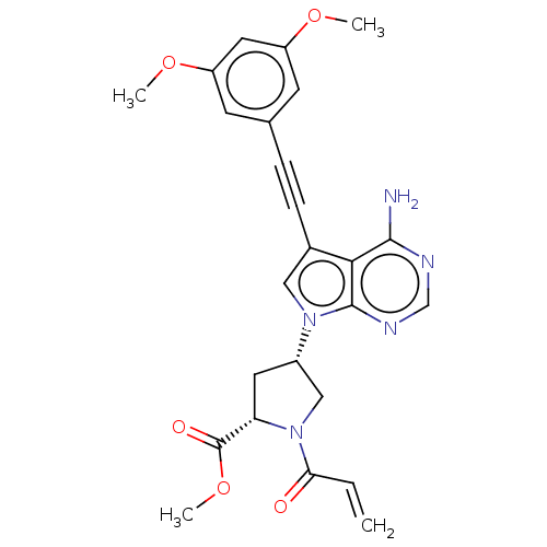Chemical structure of BindingDB Monomer ID 161453
