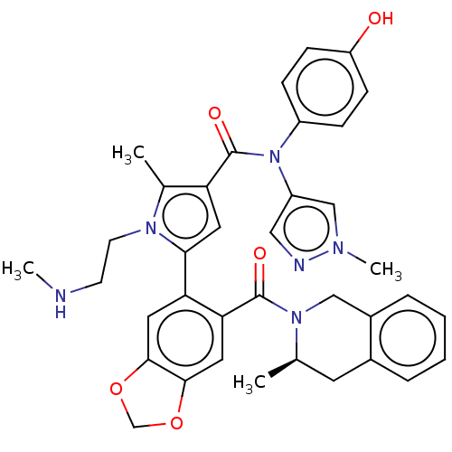 Chemical structure of BindingDB Monomer ID 161495