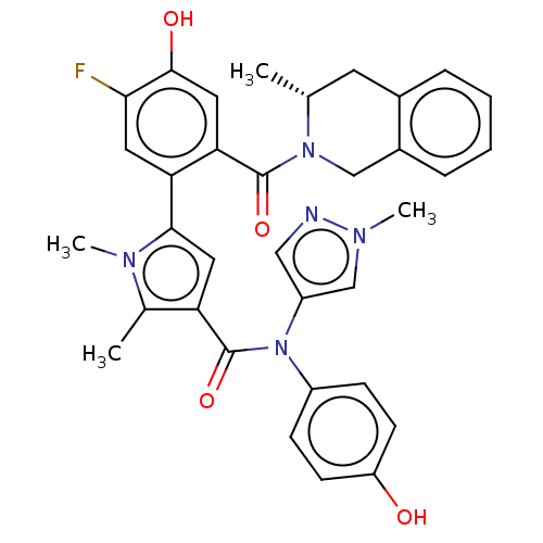 Chemical structure of BindingDB Monomer ID 161536