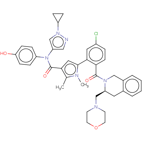 Chemical structure of BindingDB Monomer ID 161559