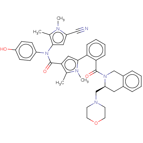 Chemical structure of BindingDB Monomer ID 161590