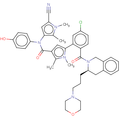 Chemical structure of BindingDB Monomer ID 161596