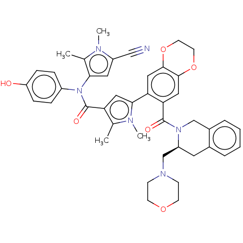 Chemical structure of BindingDB Monomer ID 161597