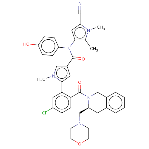 Chemical structure of BindingDB Monomer ID 161598
