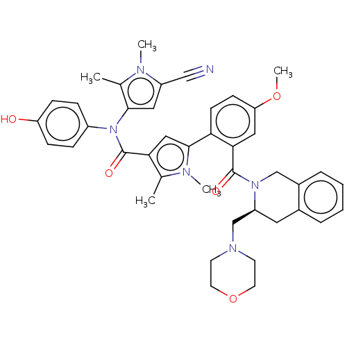 Chemical structure of BindingDB Monomer ID 161600