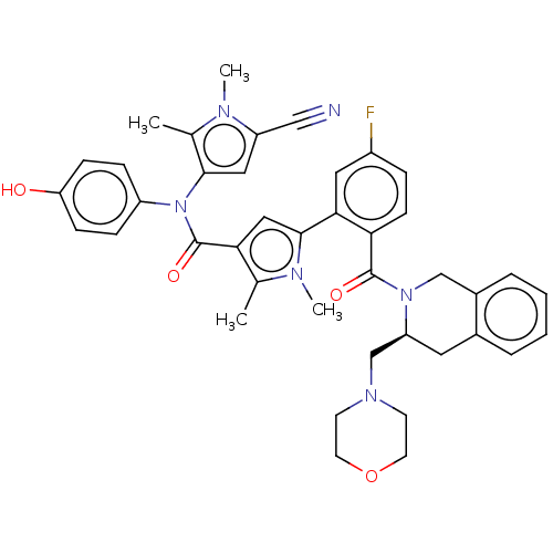 Chemical structure of BindingDB Monomer ID 161604