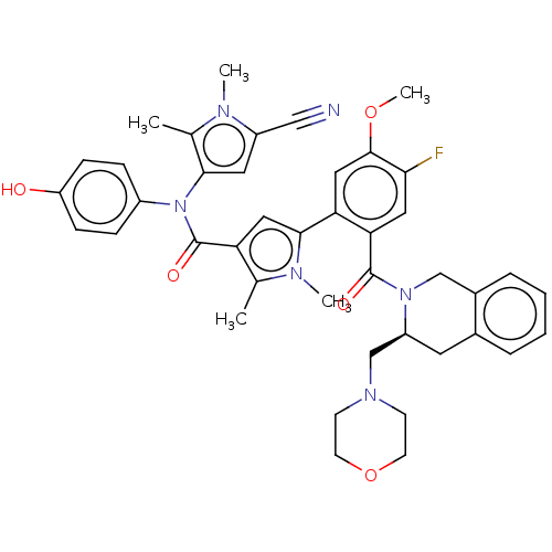 Chemical structure of BindingDB Monomer ID 161612