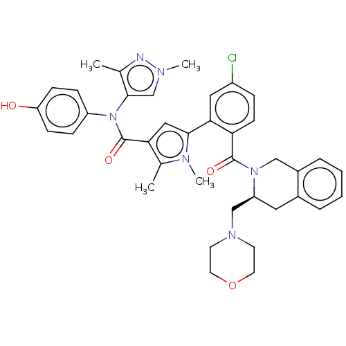 Chemical structure of BindingDB Monomer ID 161614
