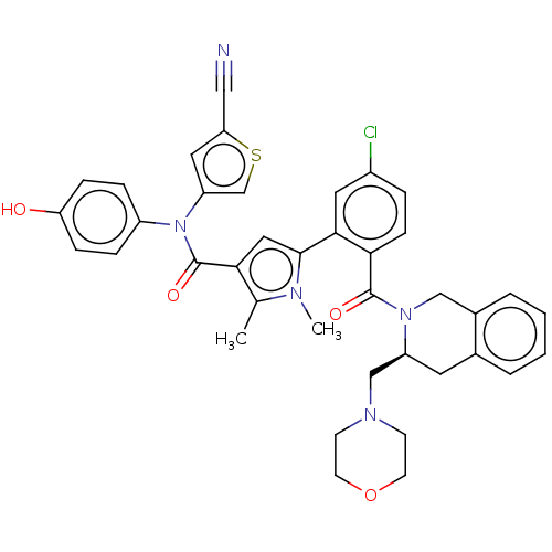 Chemical structure of BindingDB Monomer ID 161625