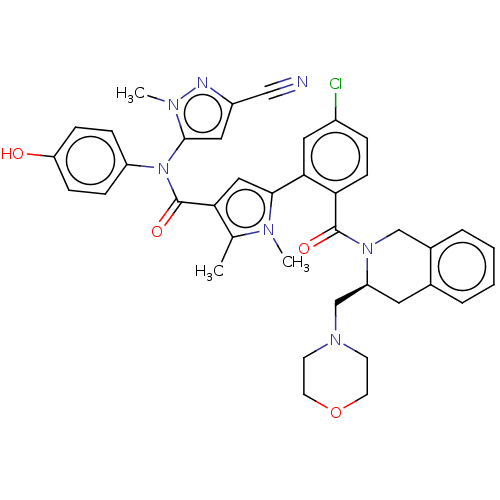 Chemical structure of BindingDB Monomer ID 161631
