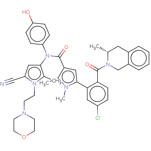 Chemical structure of BindingDB Monomer ID 161636
