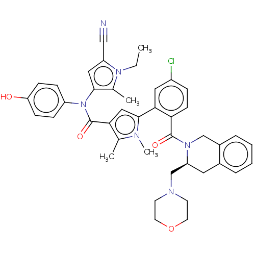 Chemical structure of BindingDB Monomer ID 161639
