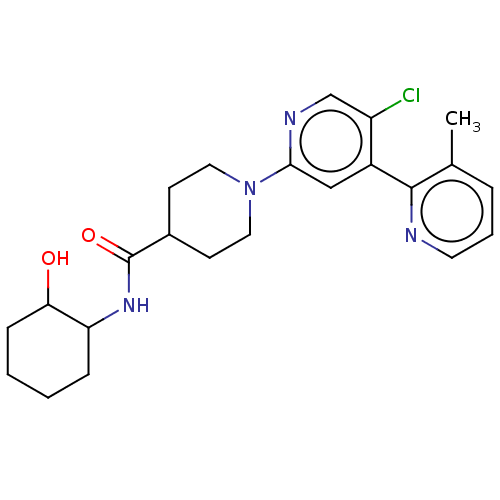 Chemical structure of BindingDB Monomer ID 162945