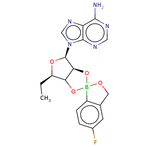 Chemical structure of BindingDB Monomer ID 163674