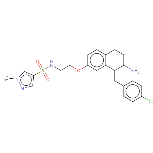 Chemical structure of BindingDB Monomer ID 164529